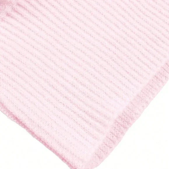 Pink Casual Women's Asymmetric Shoulder Sweater - Picture 8 of 8